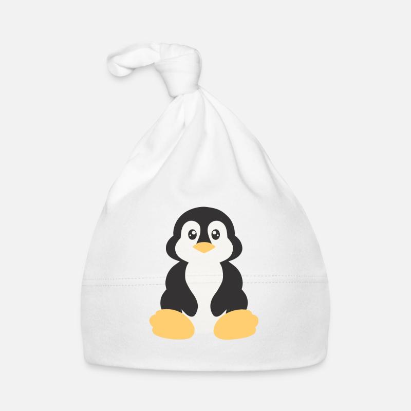Pinguin Baby Bio-Mütze