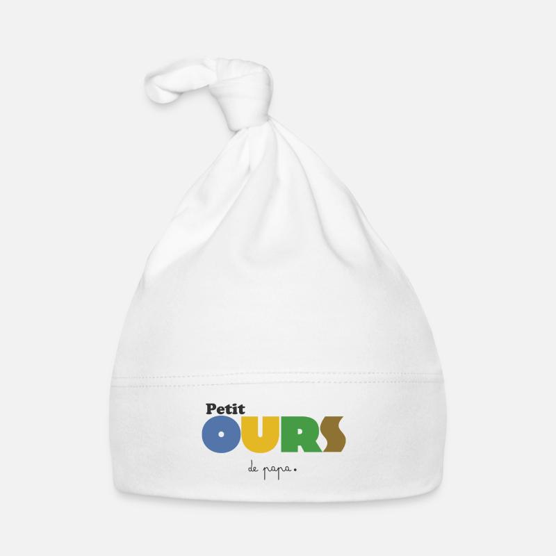 Little Bear (Dad) Organic Baby Cap