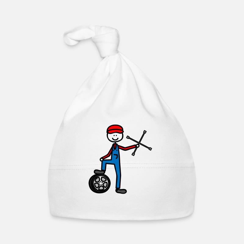Mechanic Organic Baby Cap