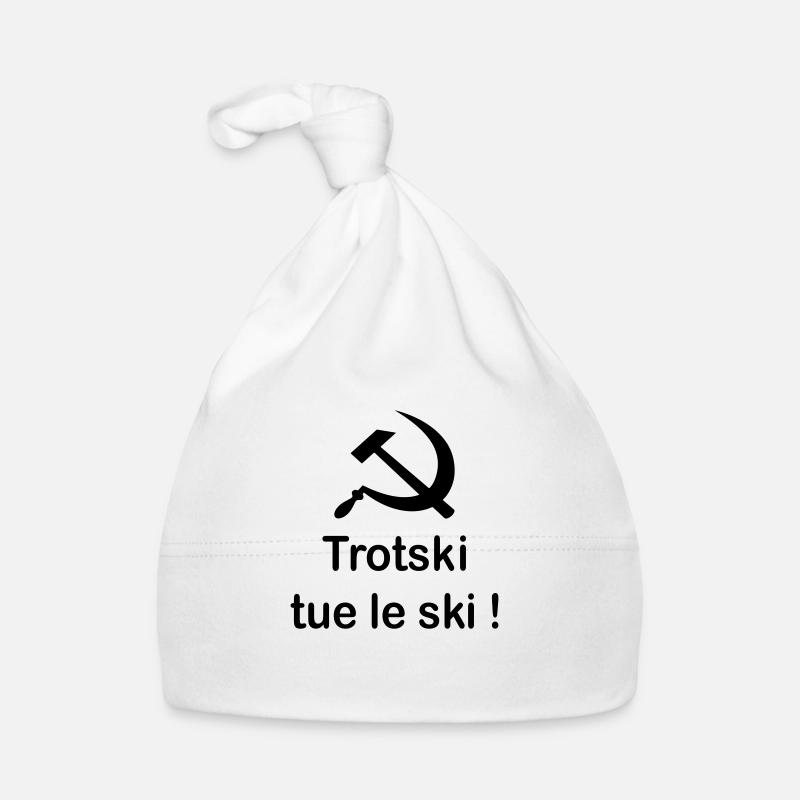 Trotski tue le Ski Bonnet bio Bébé