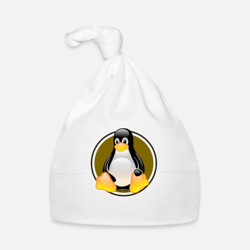 Linux Tux Baby Bio-Mütze