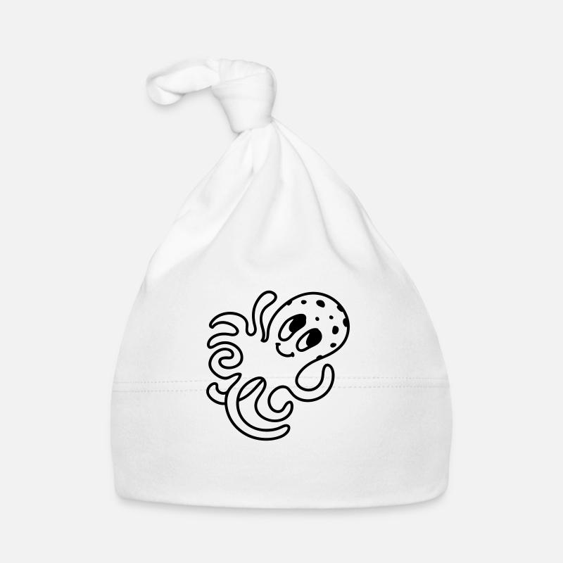 Octopus - Line Organic Baby Cap