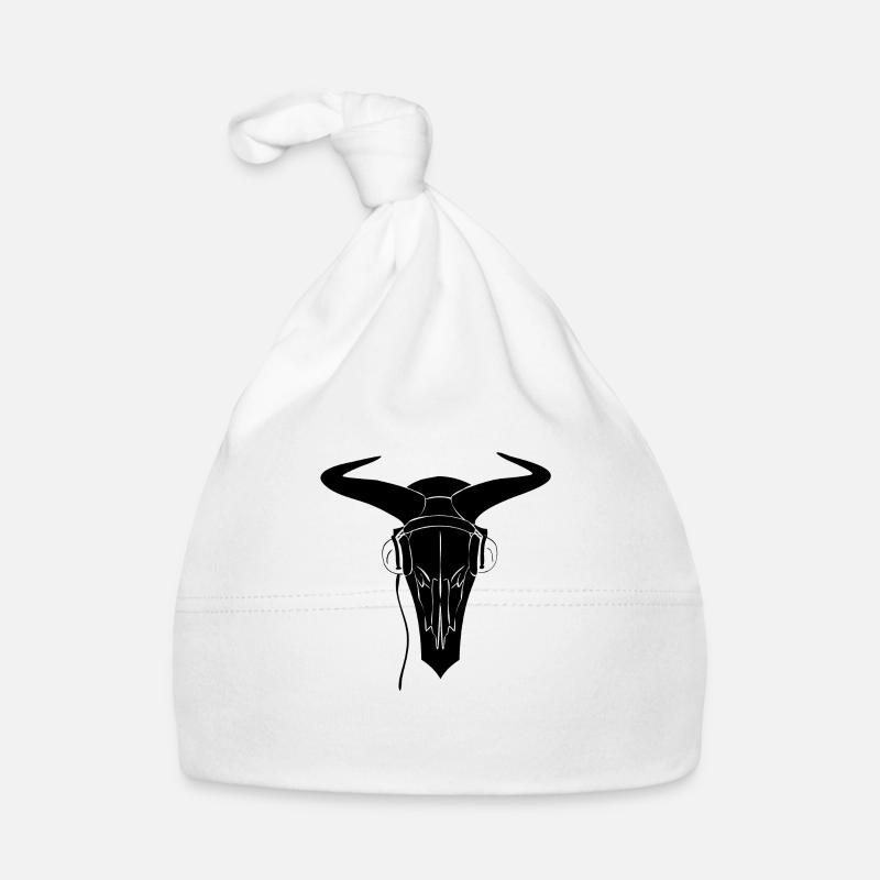 Bison Skull Baby Bio-Mütze