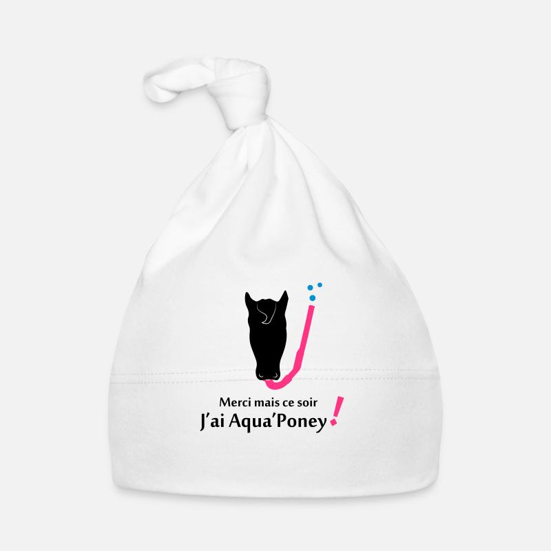 Aqua poney 3 Bonnet bio Bébé