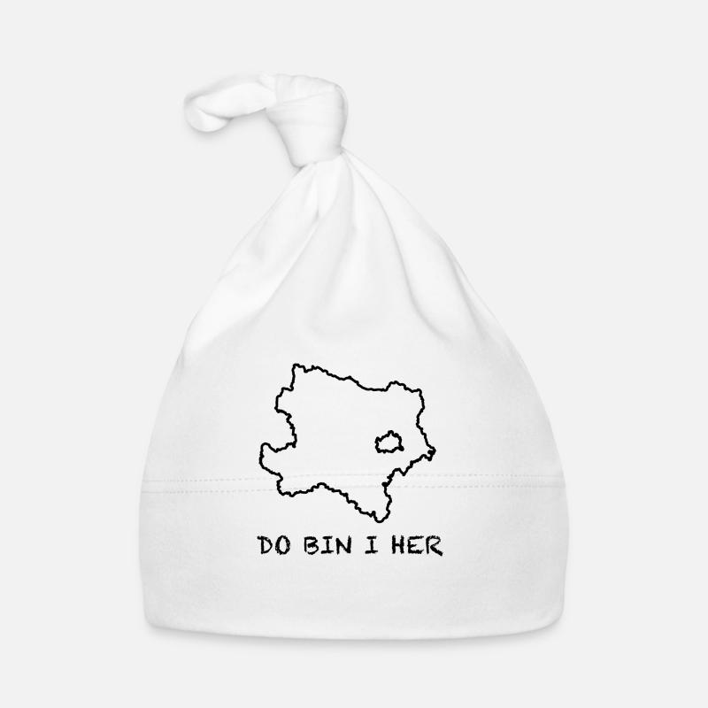do bin i her - NÖ Baby Bio-Mütze