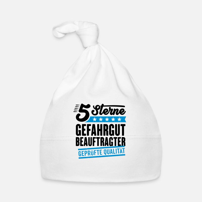 5Sterne Gefahrgutbeauftragter Baby Bio-Mütze