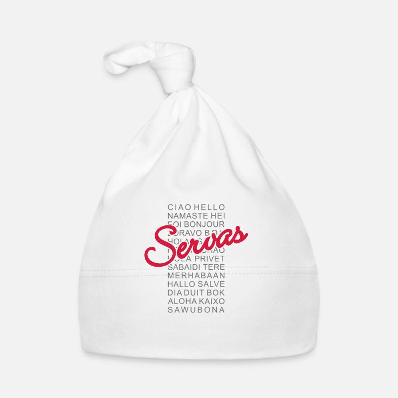 Servas Ciao Hello Baby Bio-Mütze