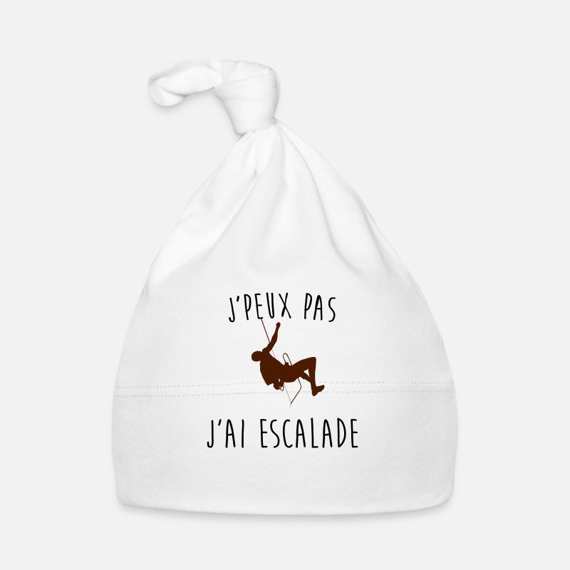 j'peux pas j'ai escalade Bonnet bio Bébé