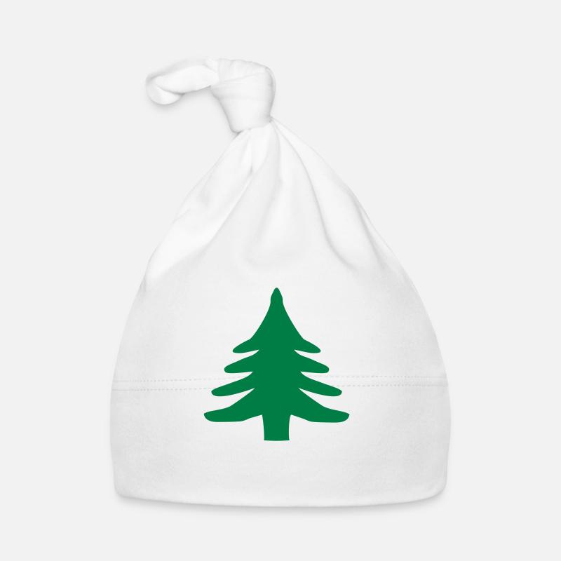 Tannenbaum Baby Bio-Mütze