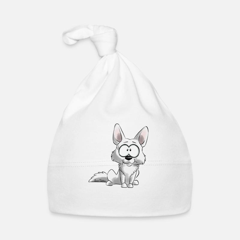 Je Suis Berger Blanc Suisse Bonnet bio Bébé