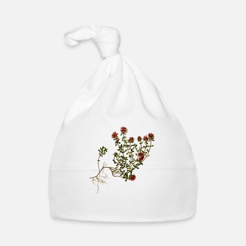 herb rosemary parsley thyme dill oregano Organic Baby Cap