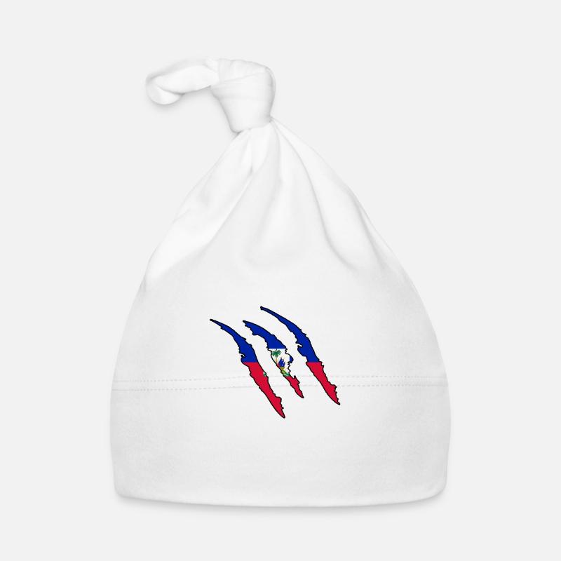 Geschenk Kralle Wild Land Heimat Haiti Baby Bio-Mütze