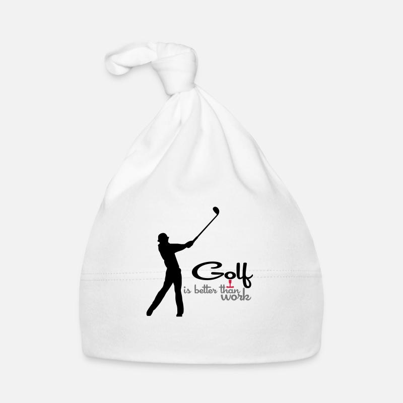 Golf - Baby Bio-Mütze - Weiß