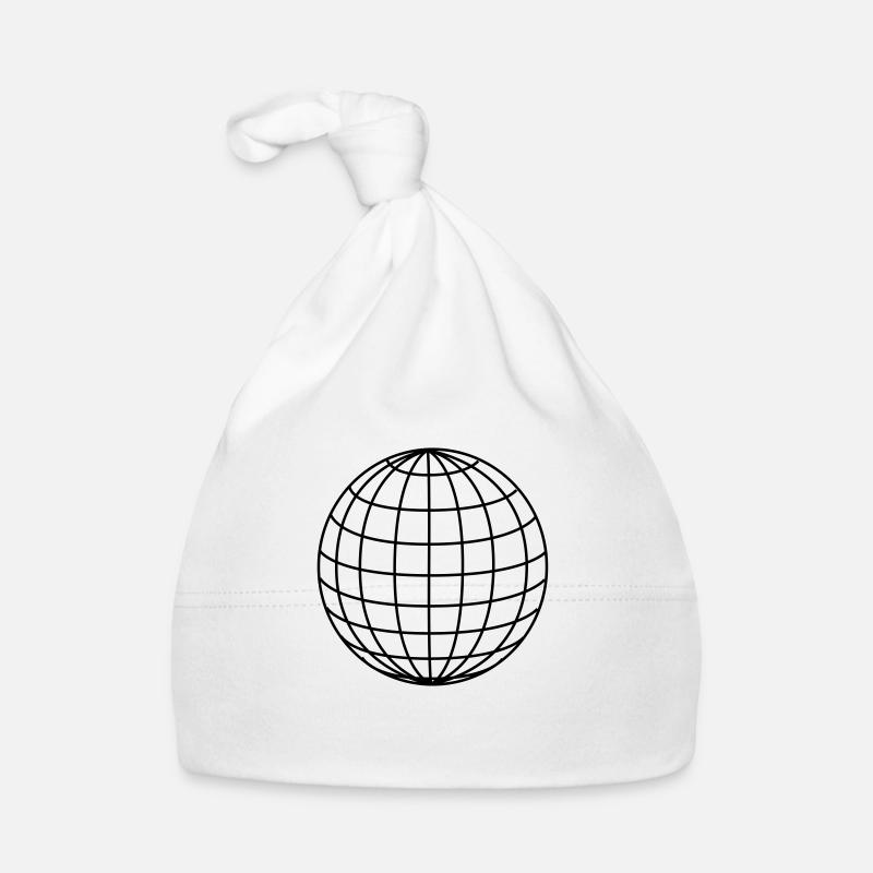 idée cadeau Globe globe équateur du monde Bonnet bio Bébé
