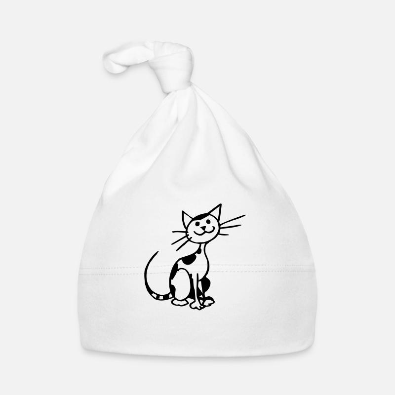Chat Baby Bio-Mütze