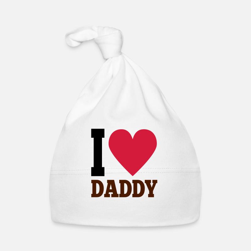 I Love Daddy Økologisk babys lue