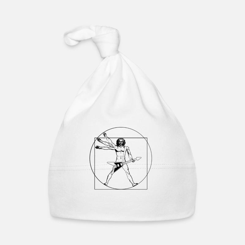 da vinci rocks - Bonnet bio Bébé - blanc