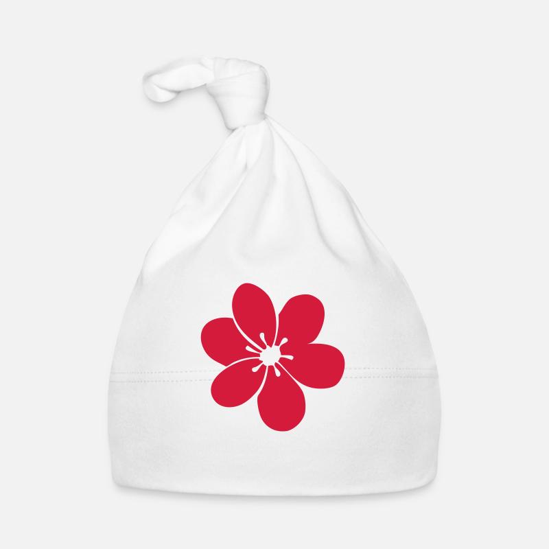 flor Blume Blume blume fiore 2 Baby Bio-Mütze