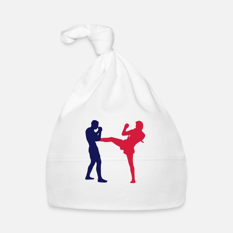 Muay Thai front kick Bonnet bio Bébé