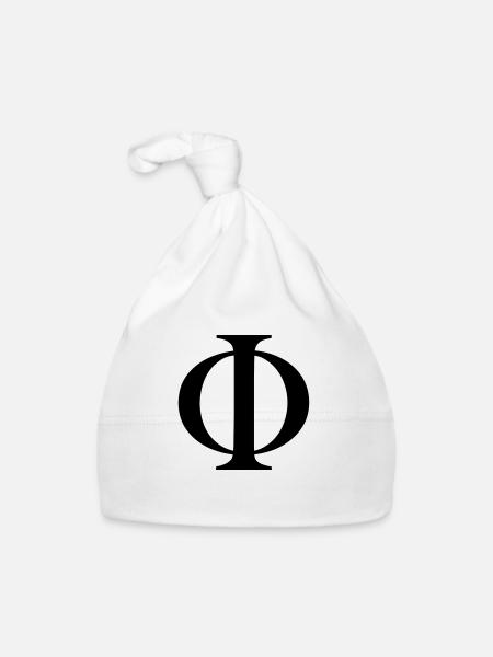 phi - Bonnet bio Bébé - blanc - Devant
