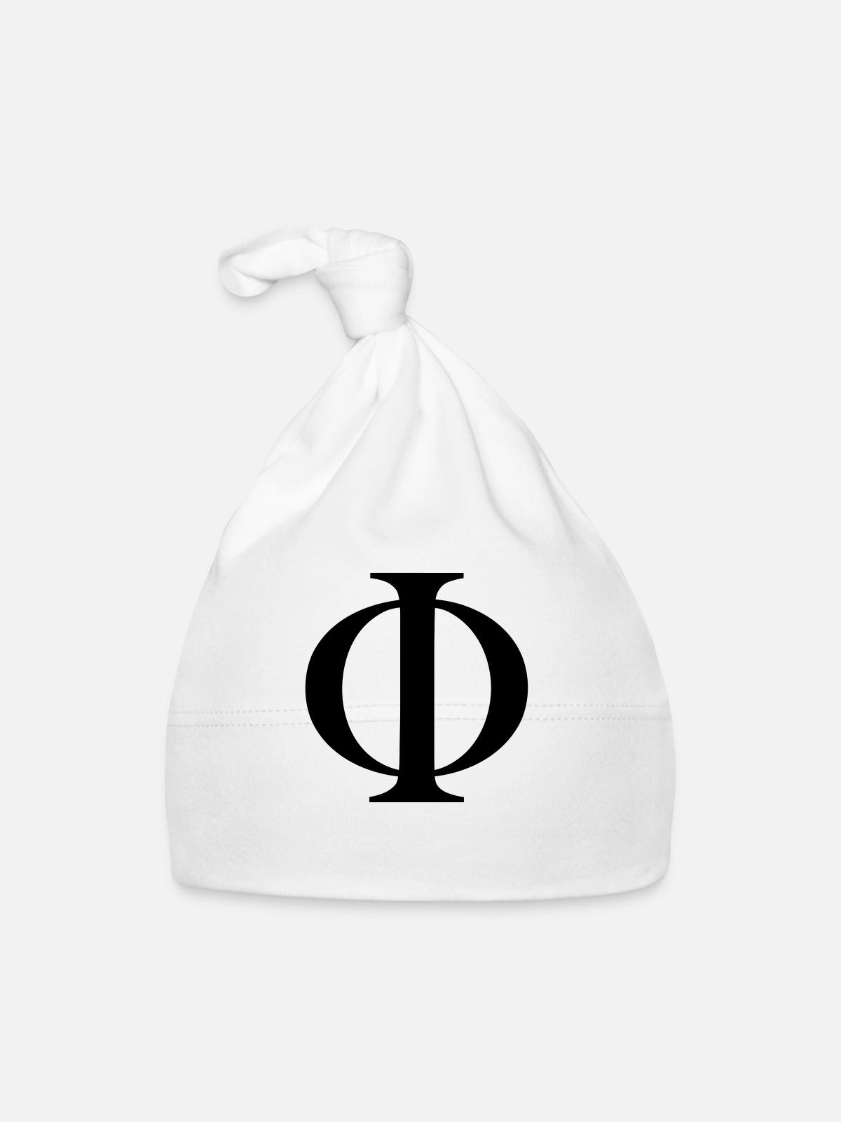 phi - Bonnet bio Bébé - blanc - Devant
