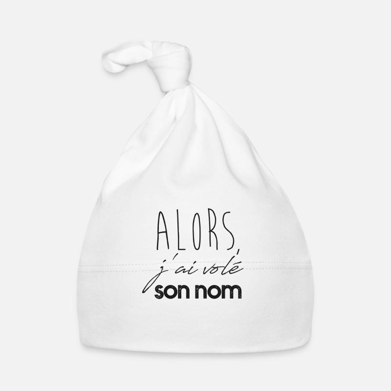 Vole Son Nom Baby Bio-Mütze