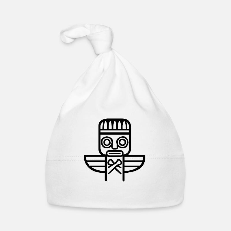 indianer_tiki_symbol Baby Bio-Mütze