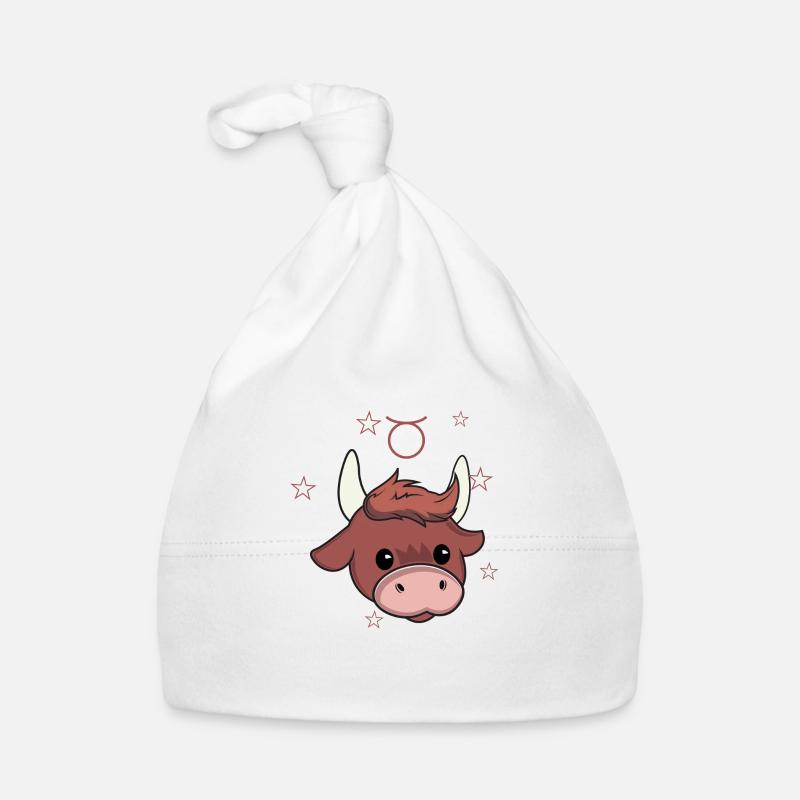 Stier Baby Bio-Mütze