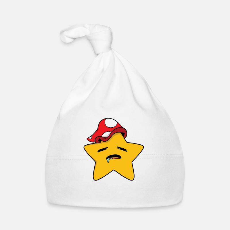 Star Sleeping Organic Baby Cap