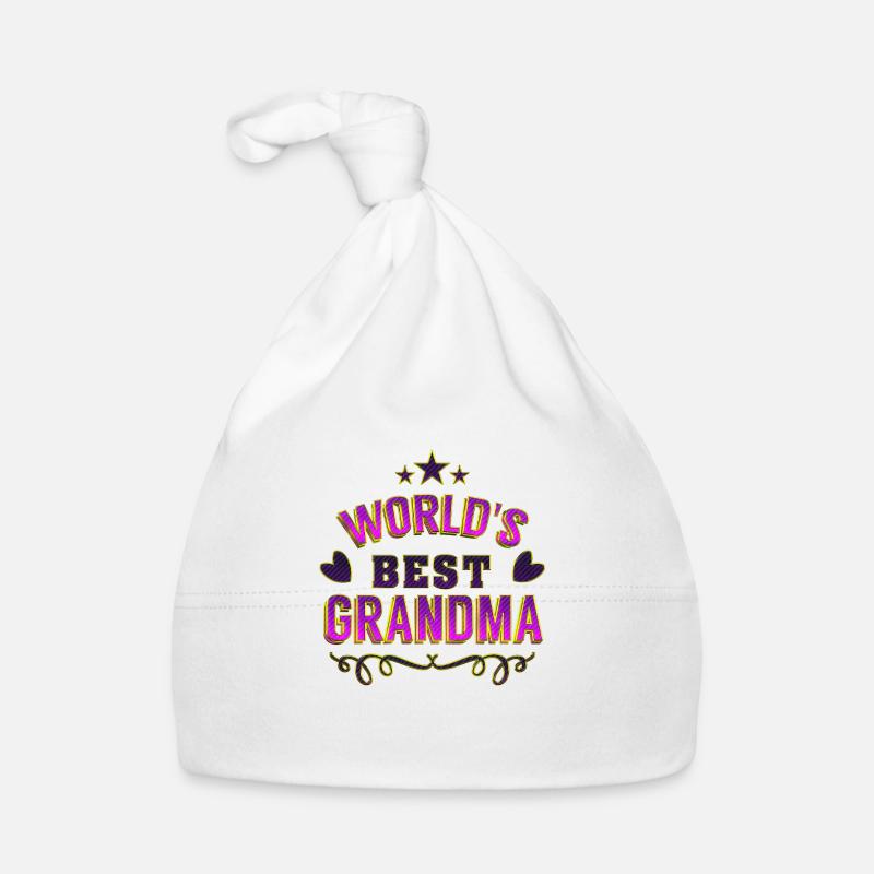 Bester Papa Opa Oma Geschenkidee coole Oma Baby Bio-Mütze