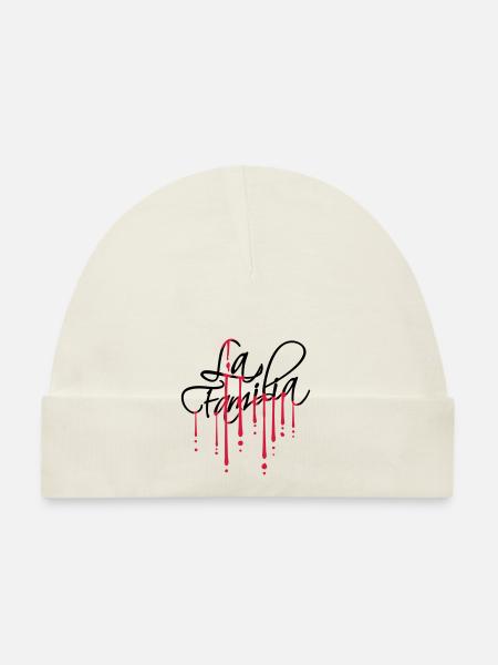 Sang La Familia - Bonnet bio Bébé - blanc - Devant