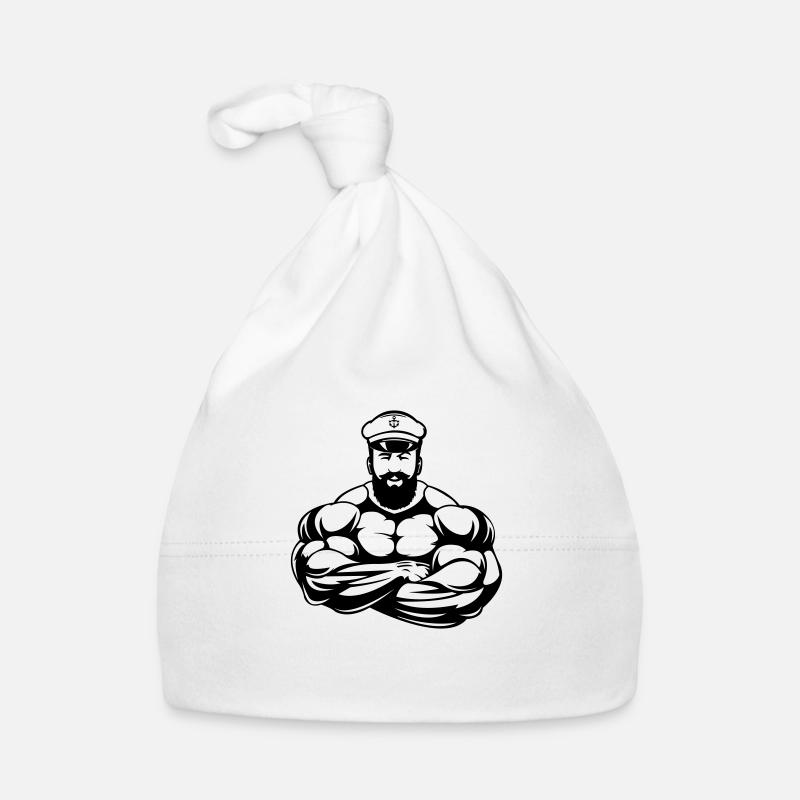 Strong Captain Baby Bio-Mütze