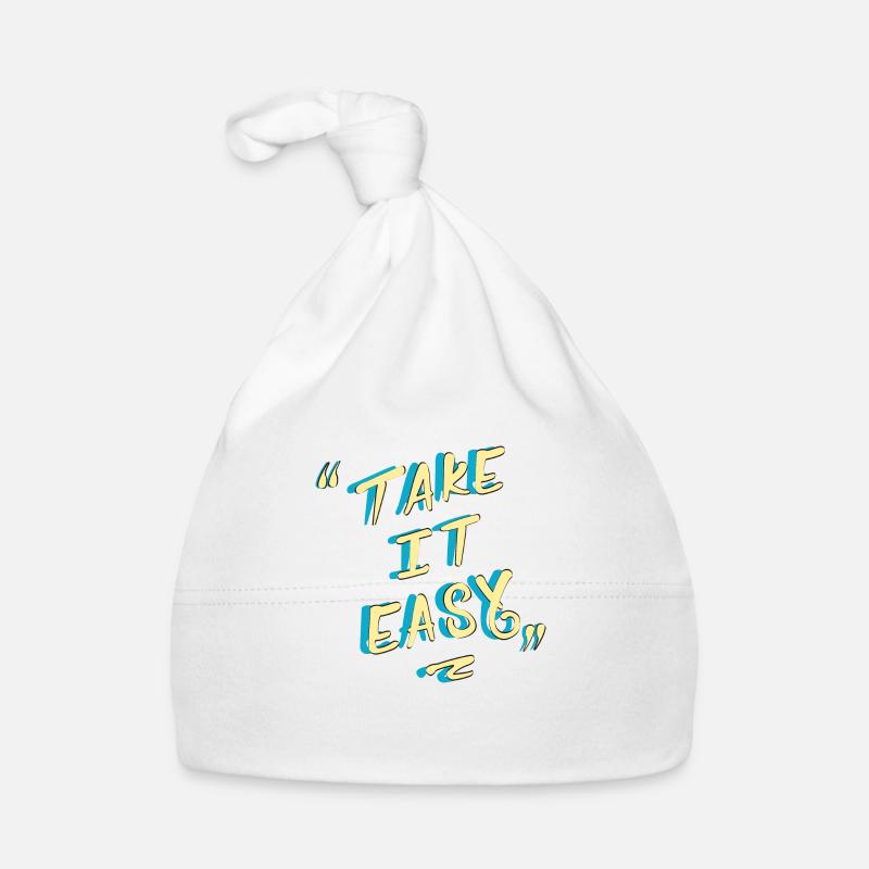 take it easy Bonnet bio Bébé