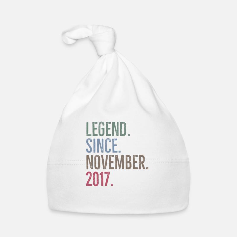 Legend Since November 2017 Organic Baby Cap