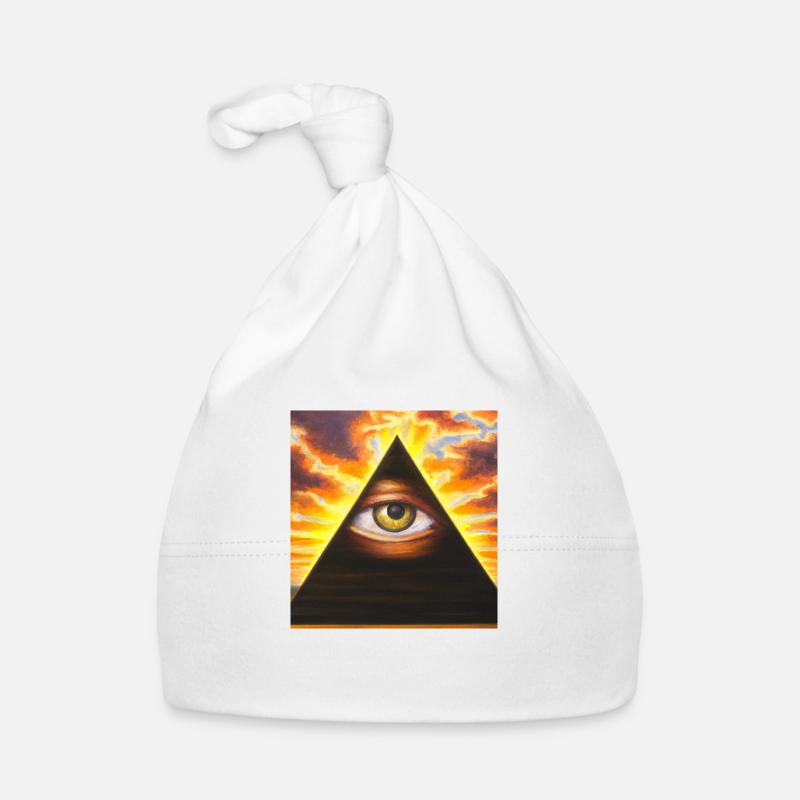 Illuminati Eye Organic Baby Cap