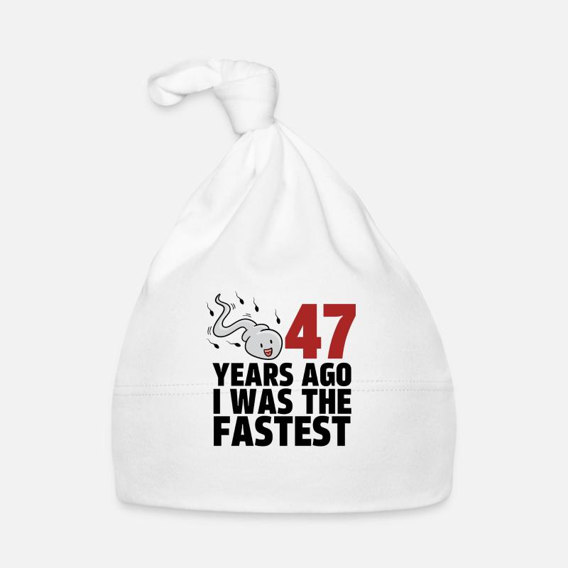 Il y a 47 ans, j’étais le plus rapide Bonnet bio Bébé
