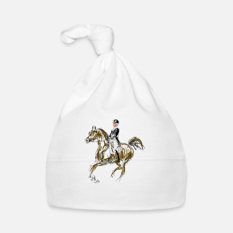 horse Organic Baby Cap