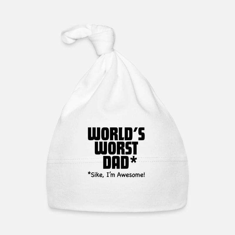 SUPER DAD TAG Baby Bio-Mütze