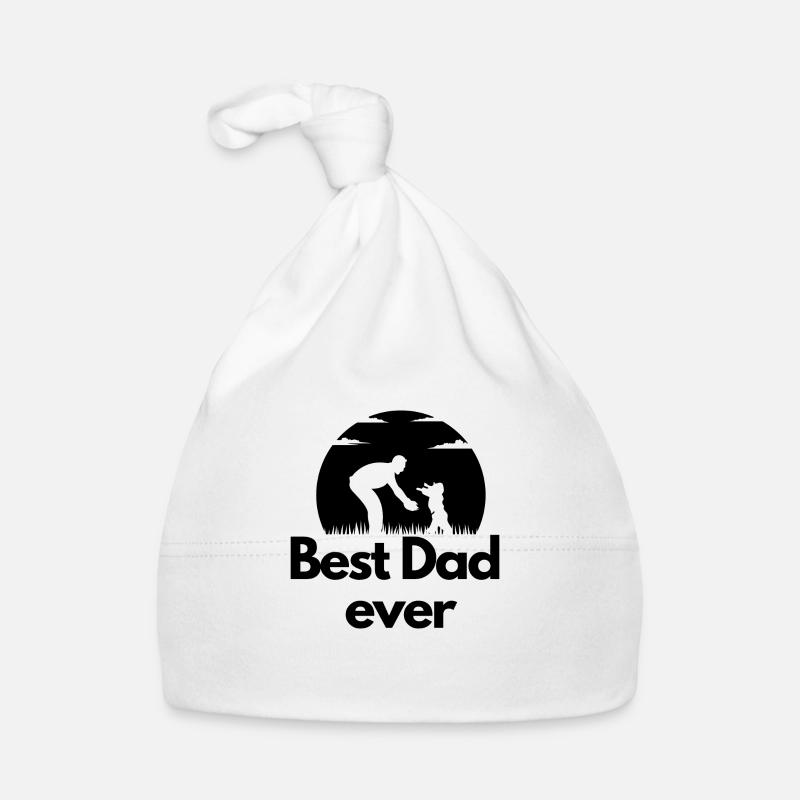 Best Dad ever Baby Bio-Mütze
