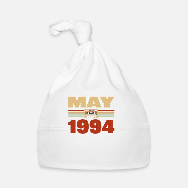 29th Birthday May Vintage 1994 Gift Idea Organic Baby Cap
