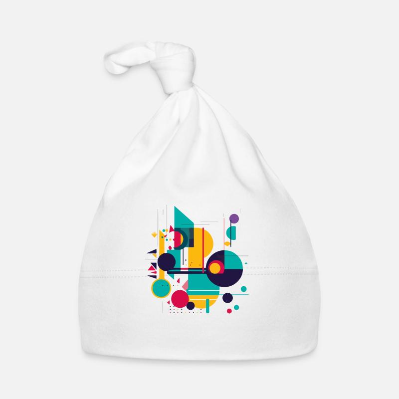Abstraktes Design Baby Bio-Mütze