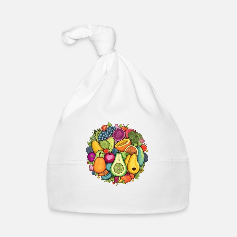 Obstsalat Baby Bio-Mütze