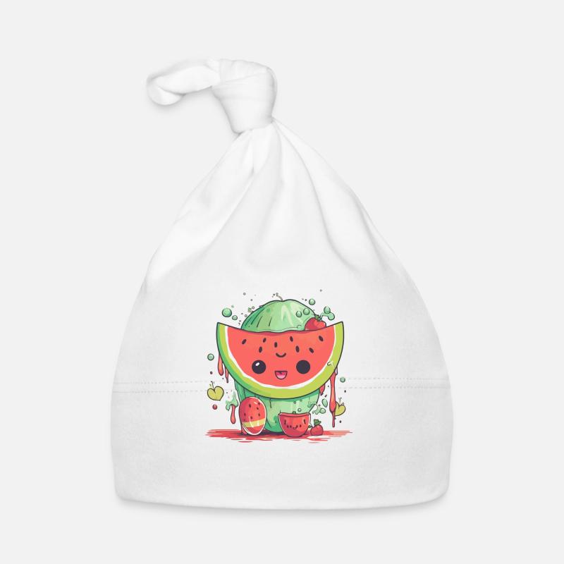 Wassermelone kawaii ella Baby Bio-Mütze