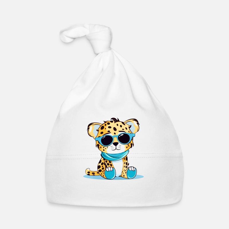 Malo the Leopard Organic Baby Cap