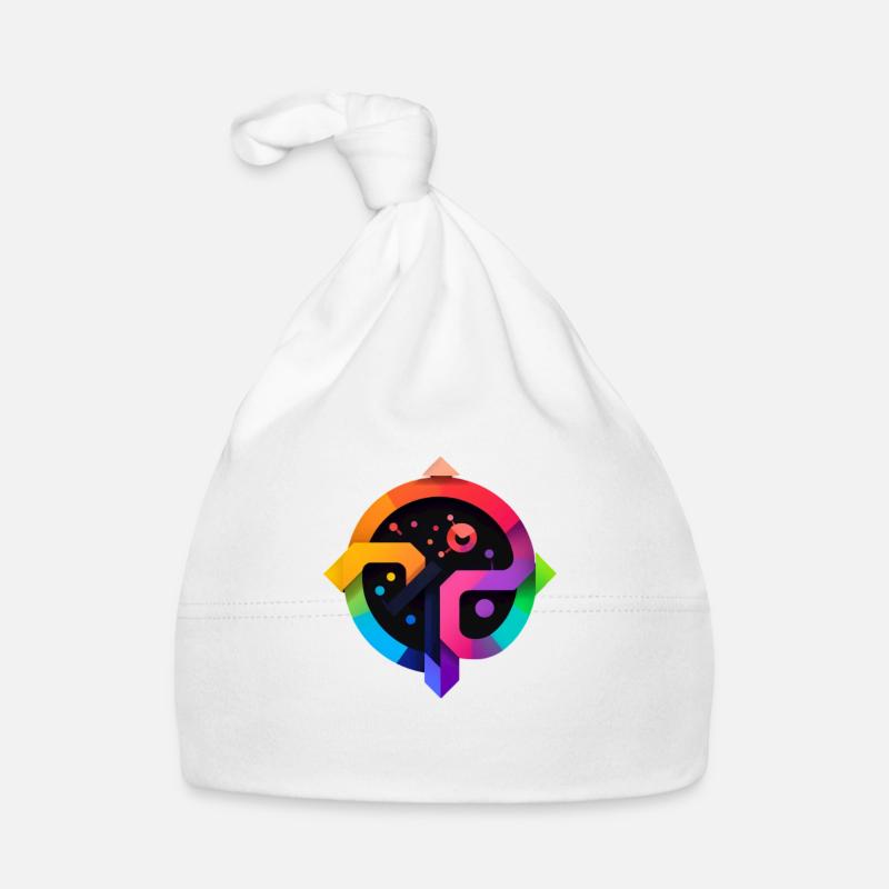 Diversité des contours LGBTQAI+ - Bonnet bio Bébé - blanc