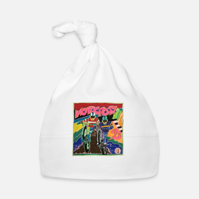 Motocross Baby Bio-Mütze