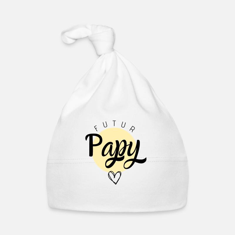 Futur papy Bonnet bio Bébé