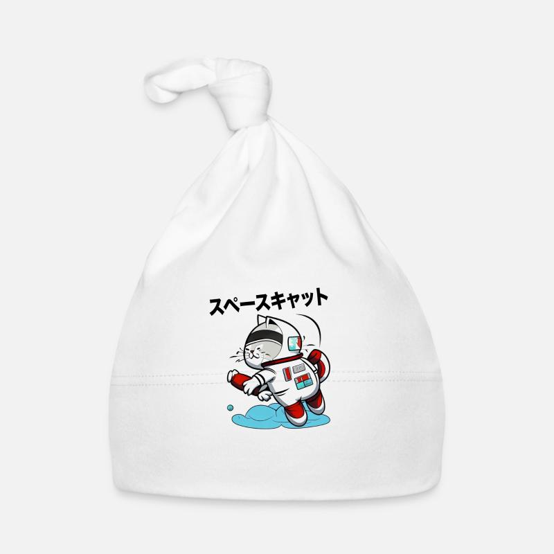 SPACE CAT JAPANISCH Baby Bio-Mütze