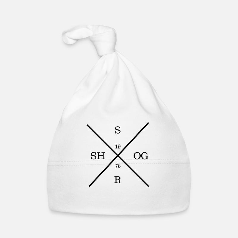 SHOGSR 3 - Baby Bio-Mütze - Weiß