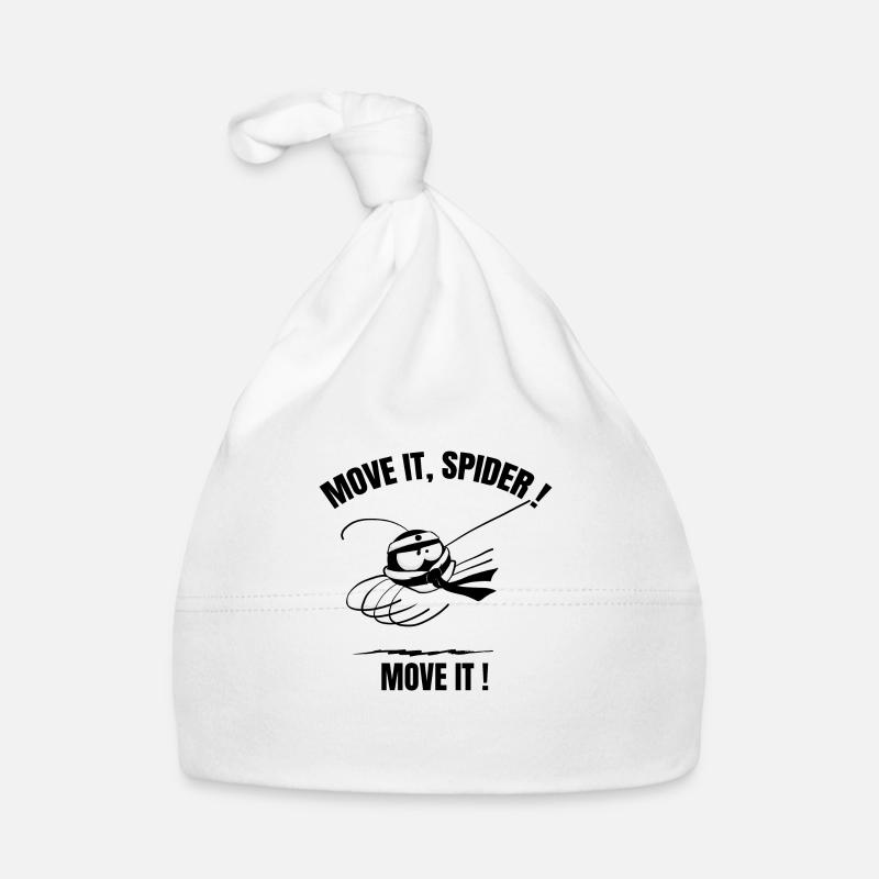 Beth the Spider - Karate (mit Text) Baby Bio-Mütze